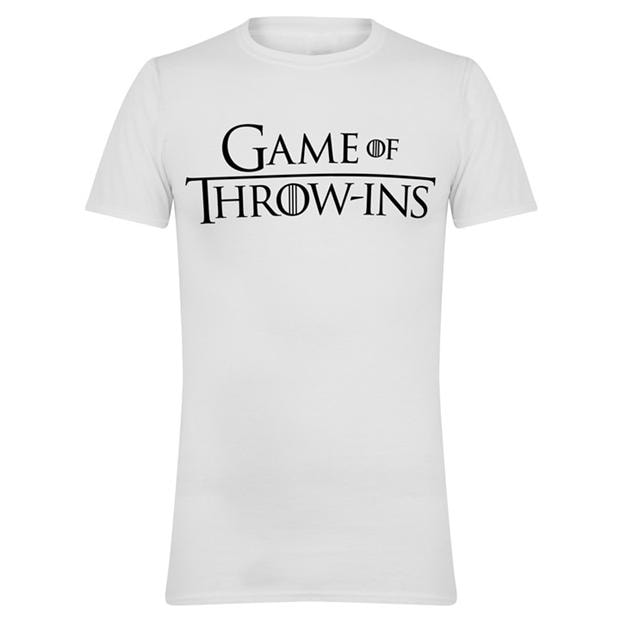 Throw-ins - AWD - Adults Printed Novelty Football Fan Tee