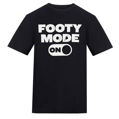 AWD - Adults Printed Novelty Football Fan Tee