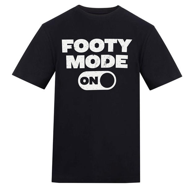 Footy Mode - AWD - Adults Printed Novelty Football Fan Tee