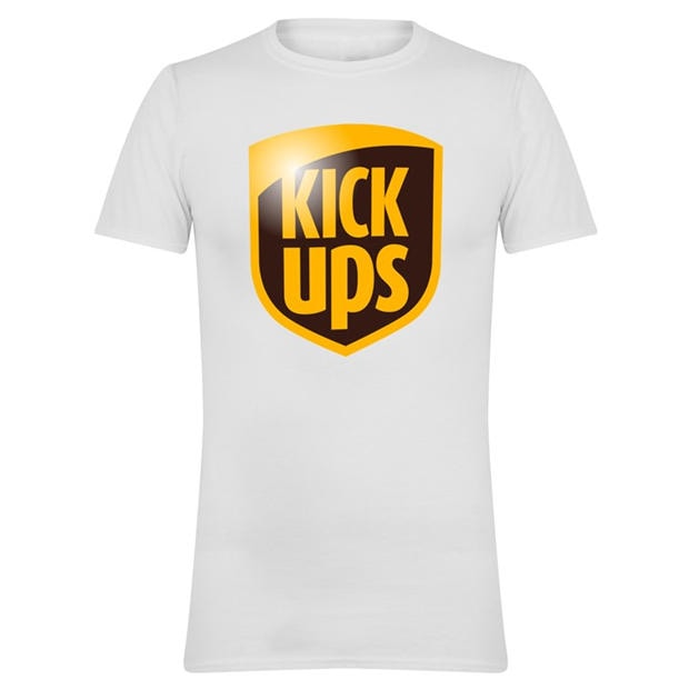 Kick UPS - AWD - Adults Printed Novelty Football Fan Tee