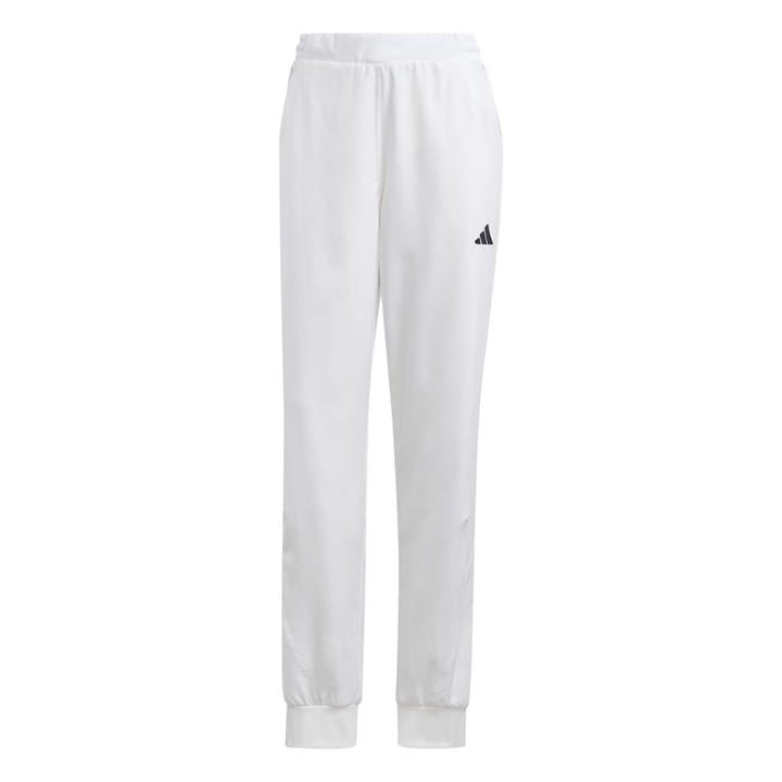 Adidas Women's White Tennis Pro Woven Trousers in Size XS, Sports Direct