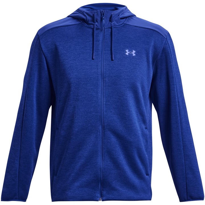 Under Armour Men's Blue Essential Swacket Storm Water Resistant Wind Resistant Performance Training Jacket