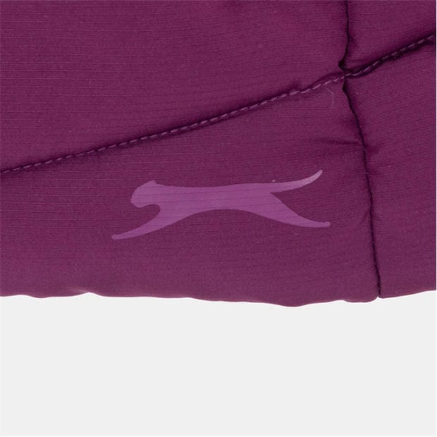 Plum - Slazenger - Women's  Padded Full Zip Gilet