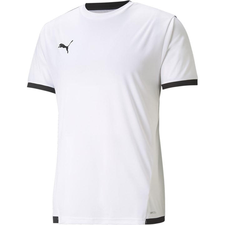 Puma Men's White Teamliga Jersey in Size L, Sports Direct