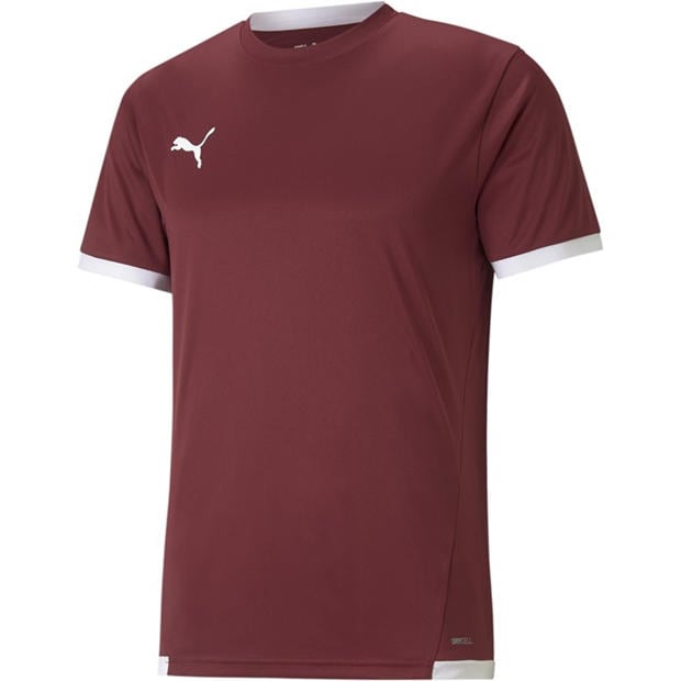 Cordovan/White - Puma - teamLIGA Jersey