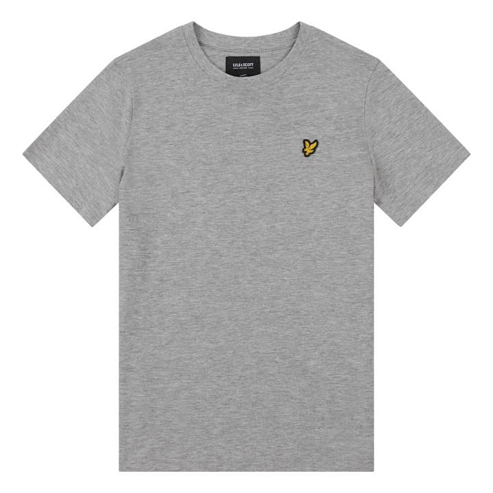 Lyle And Scott Boys Grey Kids' Classic Regular Fit T-Shirt in Size 12 - 13 Years, Sports Direct