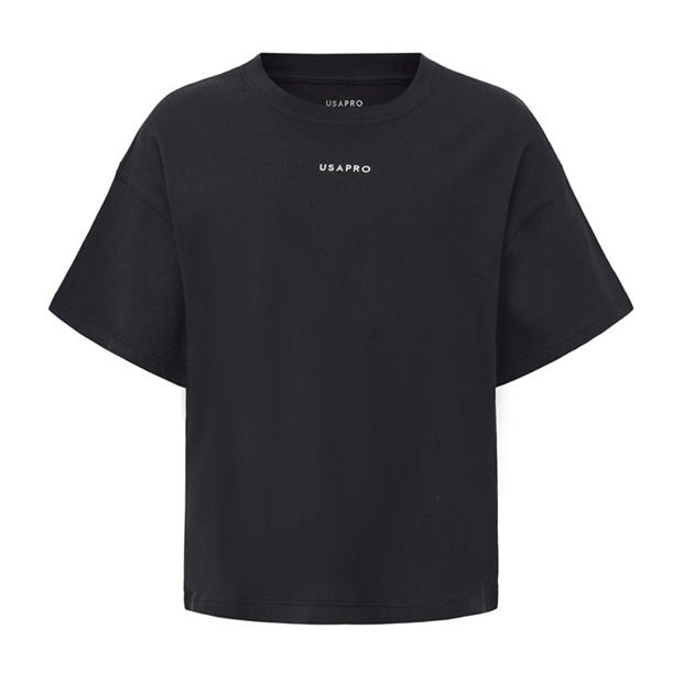 Black - USA Pro - PRO Boxy Tee Juniors