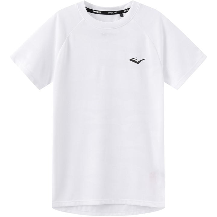 Everlast Boys White Flex Tee  in Size 11 - 12 Years, Sports Direct