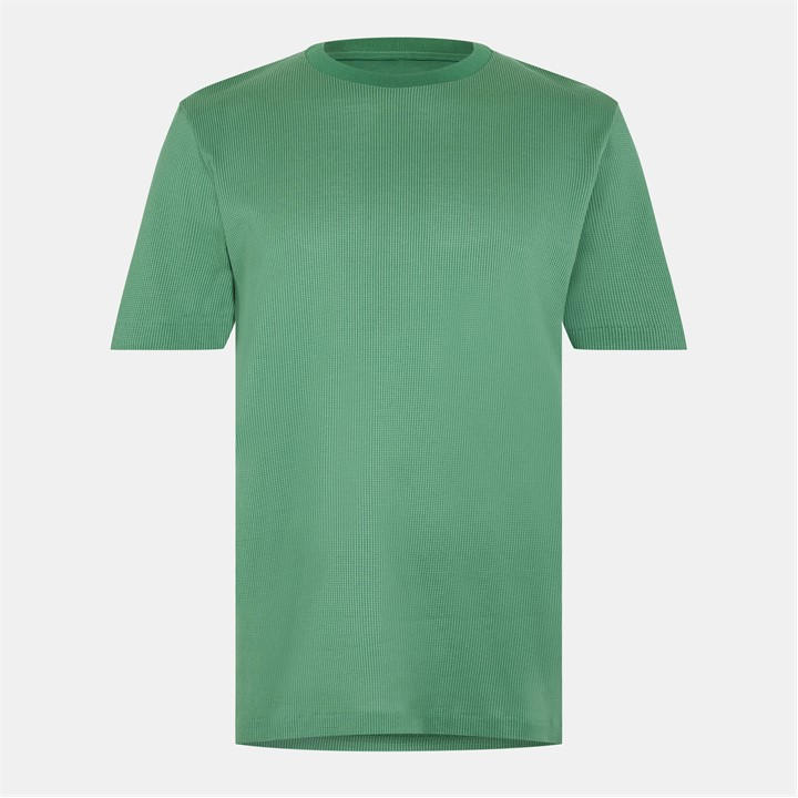 Boss Men's Green Tiburt Cotton T-Shirt in Size 2XL, Sports Direct
