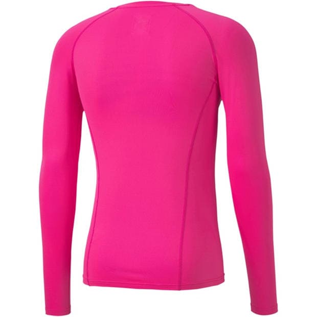 Fluo Pink - Puma - Puma Liga Baselayer Tee Ls T-Shirt Mens