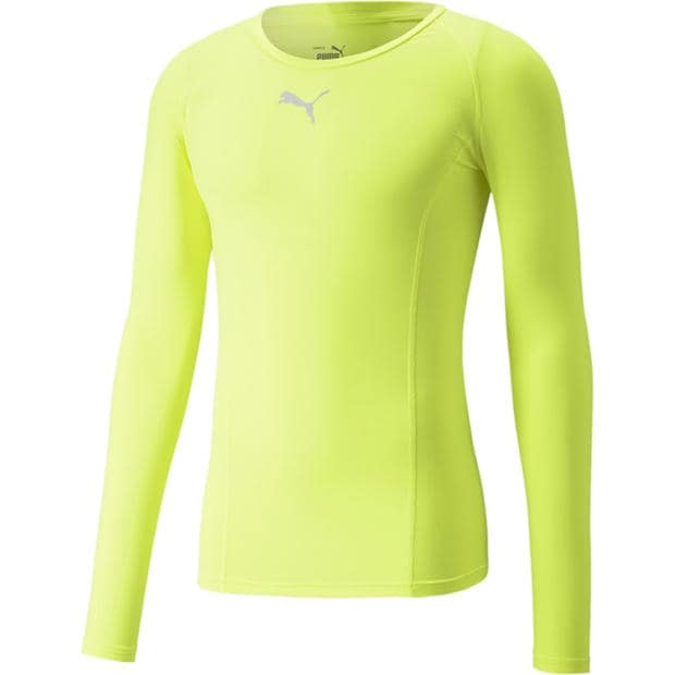 Yellow Alert - Puma - Puma Liga Baselayer Tee Ls T-Shirt Mens