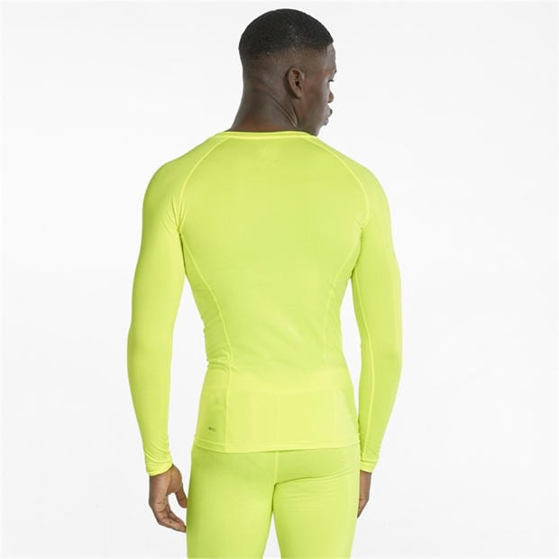 Yellow Alert - Puma - Puma Liga Baselayer Tee Ls T-Shirt Mens
