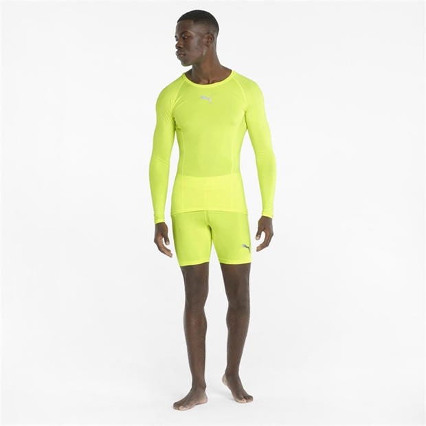 Yellow Alert - Puma - Puma Liga Baselayer Tee Ls T-Shirt Mens