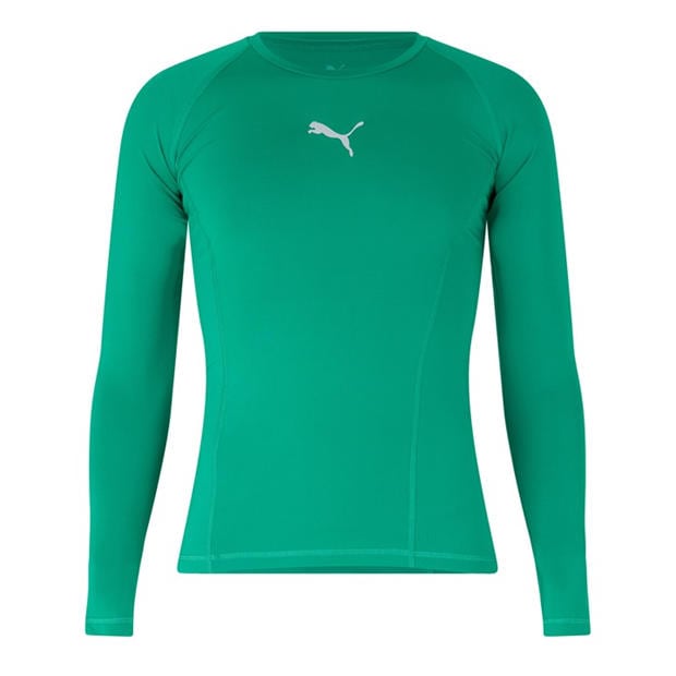 Pepper Green - Puma - Puma Liga Baselayer Tee Ls T-Shirt Mens