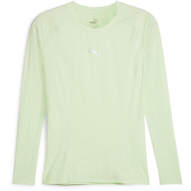 Fresh Mint - Puma - Puma Liga Baselayer Tee Ls T-Shirt Mens
