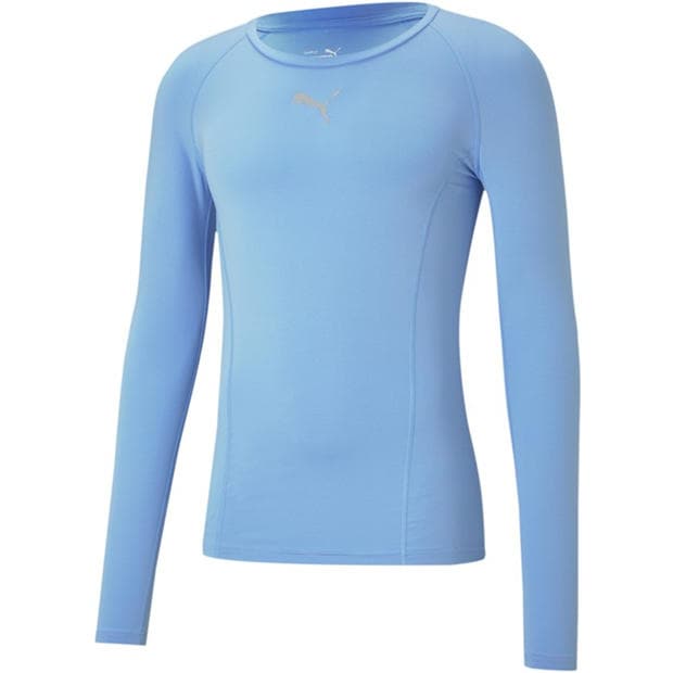 Team Light Blue - Puma - Puma Liga Baselayer Tee Ls T-Shirt Mens