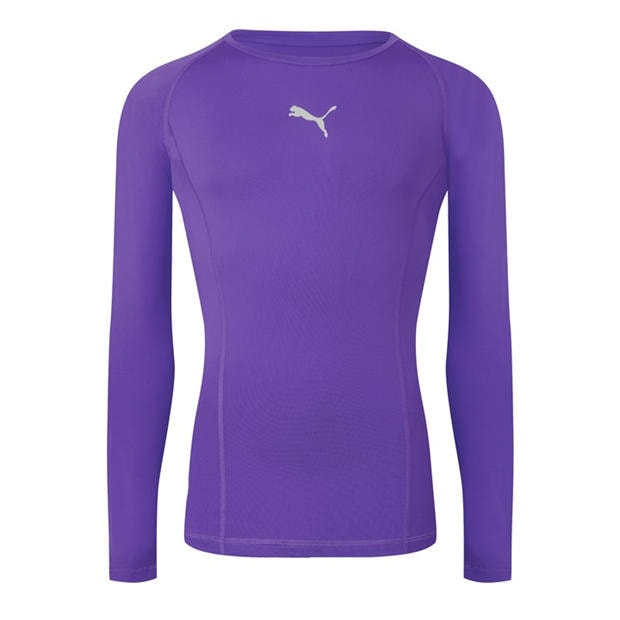 Prism Violet - Puma - Puma Liga Baselayer Tee Ls T-Shirt Mens