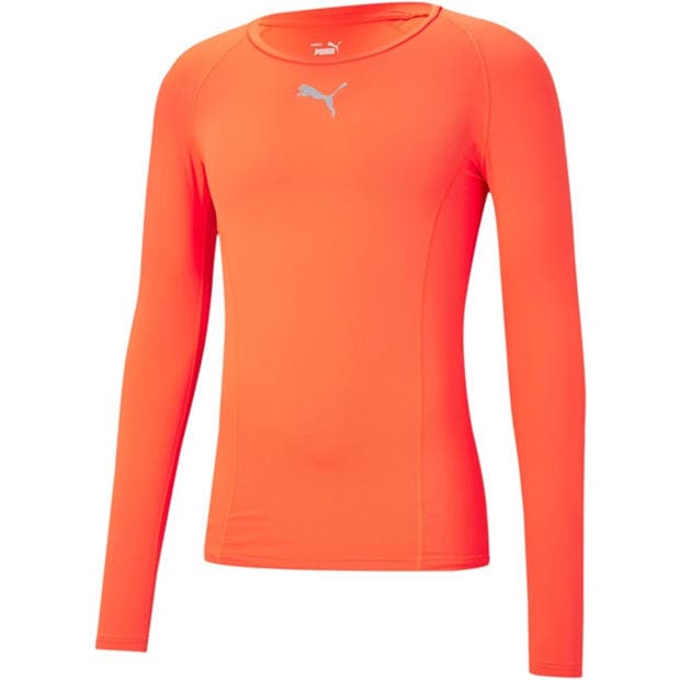 Neon Sun - Puma - Puma Liga Baselayer Tee Ls T-Shirt Mens