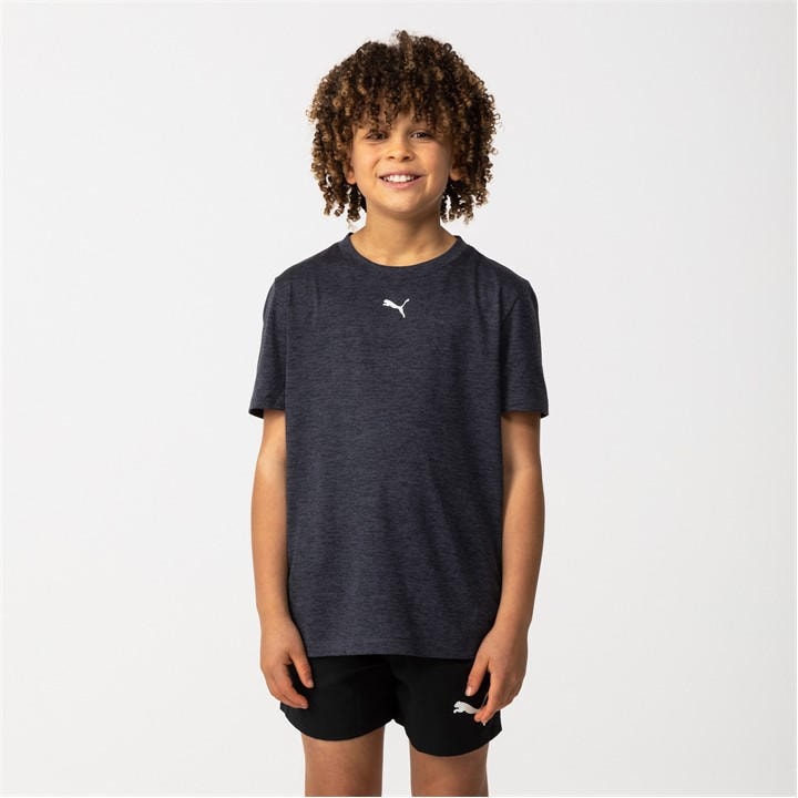 Puma Boys Grey Train-All-Day Drycell T-Shirt  in Size 13 - 14 Years, Sports Direct