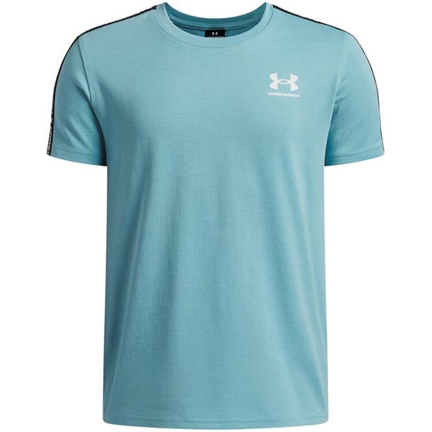 Blue Haze - Under Armour - UA Sportstyle Taped Boys Short Sleeve