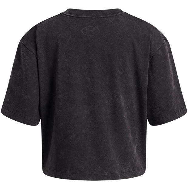 Black/White - Under Armour - Kids Rival Short Sleeve Top