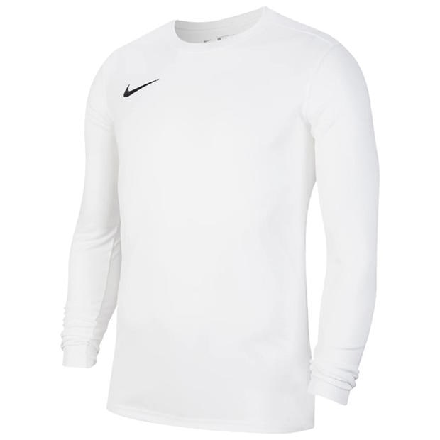 White - Nike - Men's Park VII Long-Sleeve Dri-FIT T-Shirt