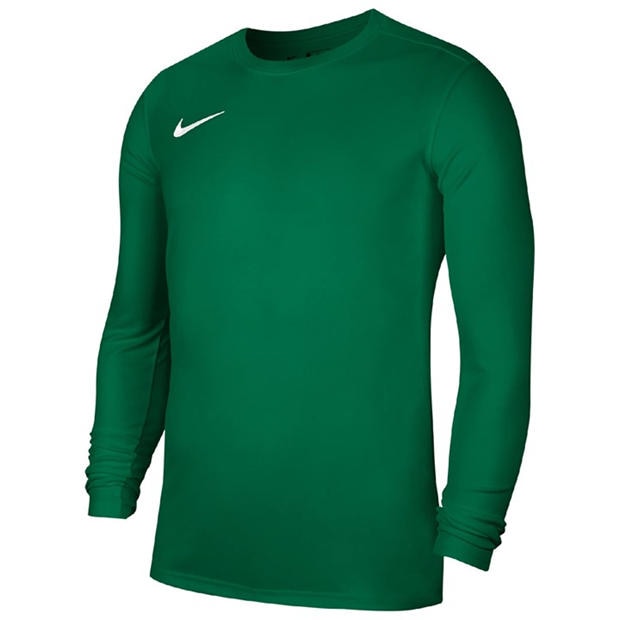 Green - Nike - Men's Park VII Long-Sleeve Dri-FIT T-Shirt