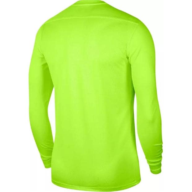 Lime - Nike - Men's Park VII Long-Sleeve Dri-FIT T-Shirt