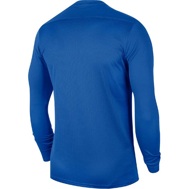 Blue - Nike - Men's Park VII Long-Sleeve Dri-FIT T-Shirt