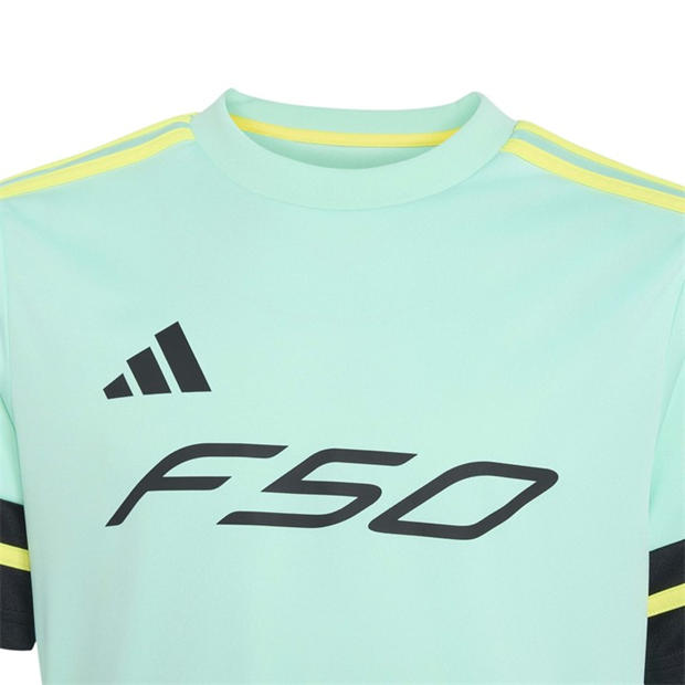 Pulse Mint - adidas - Kids' F50 Short-Sleeve T-Shirt