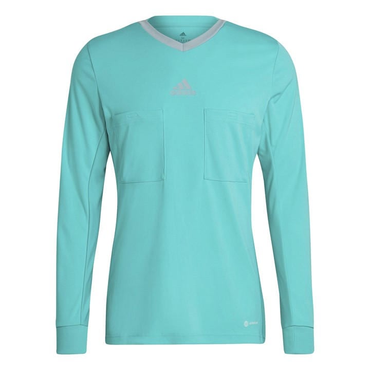 Adidas Men's Green Referee Long Sleeve Jersey  in Size XS, Sports Direct
