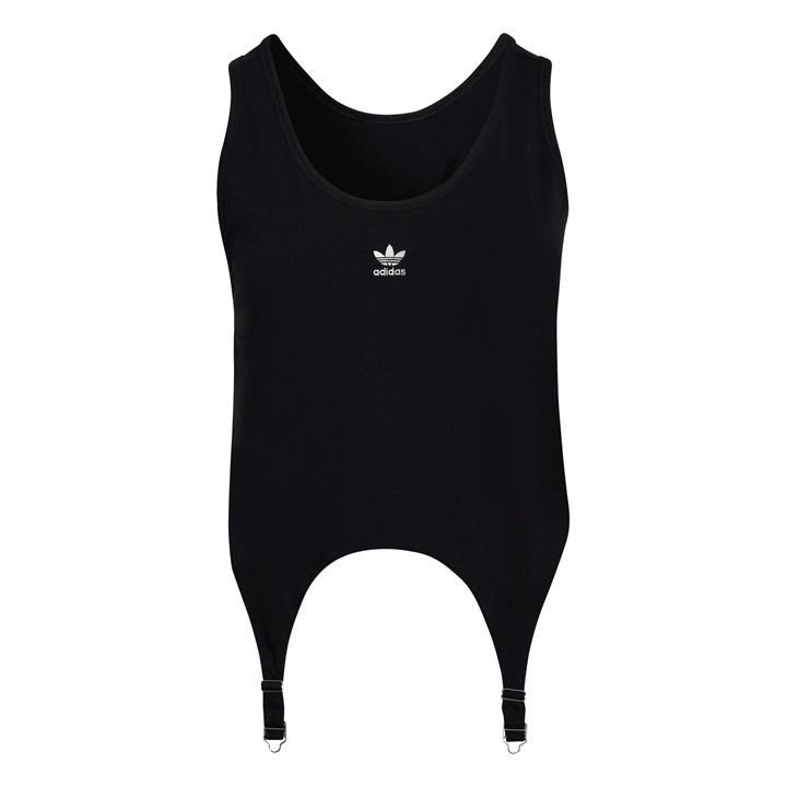 Adidas Originals Women's Black Tank Vest in Size 22, Sports Direct