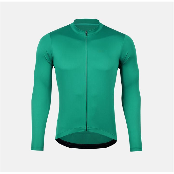 Dhb Men's Green Long Sleeve Jersey in Size L, Sports Direct
