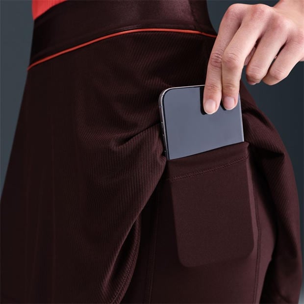Burgundy - Nike - New York Grand Slam Skirt Womens