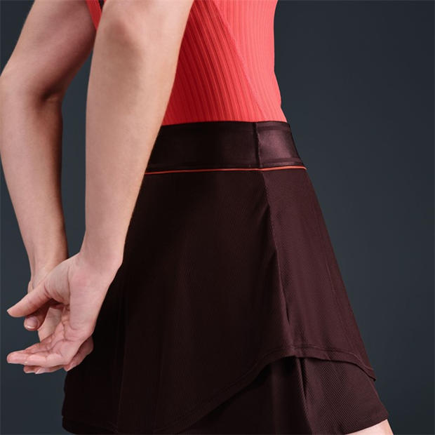 Burgundy - Nike - New York Grand Slam Skirt Womens