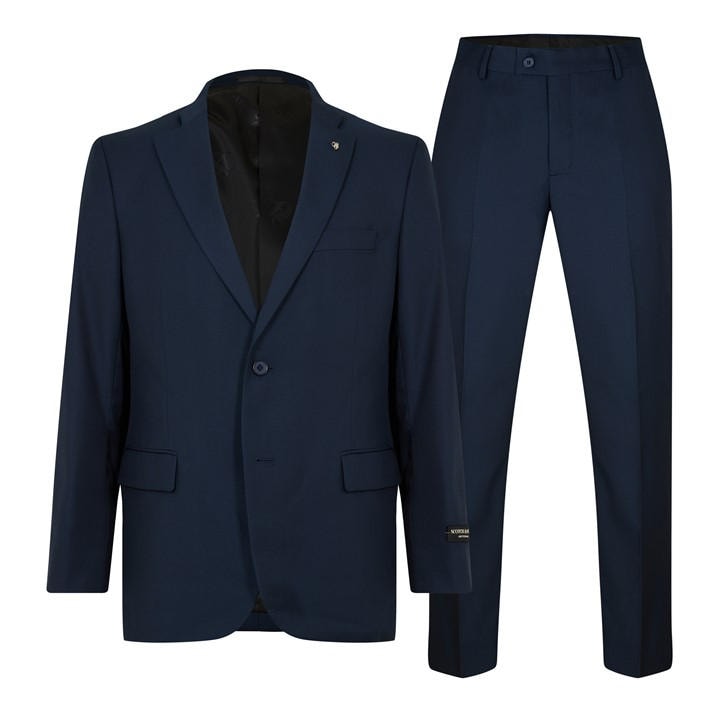 Scotch And Soda Men's Blue Suit in Size L, Sports Direct