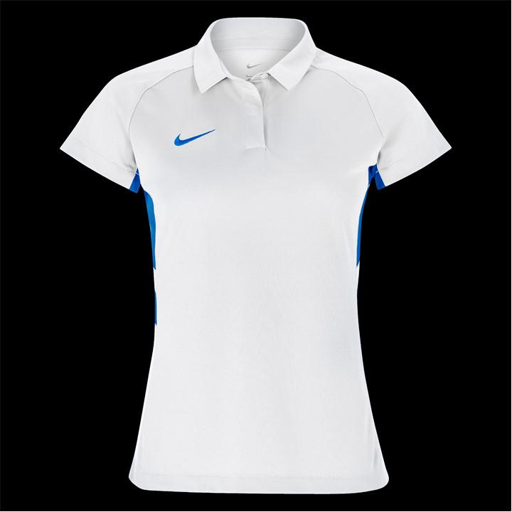 Nike Women's White Hockey Polo Shirt in Size 14, Sports Direct