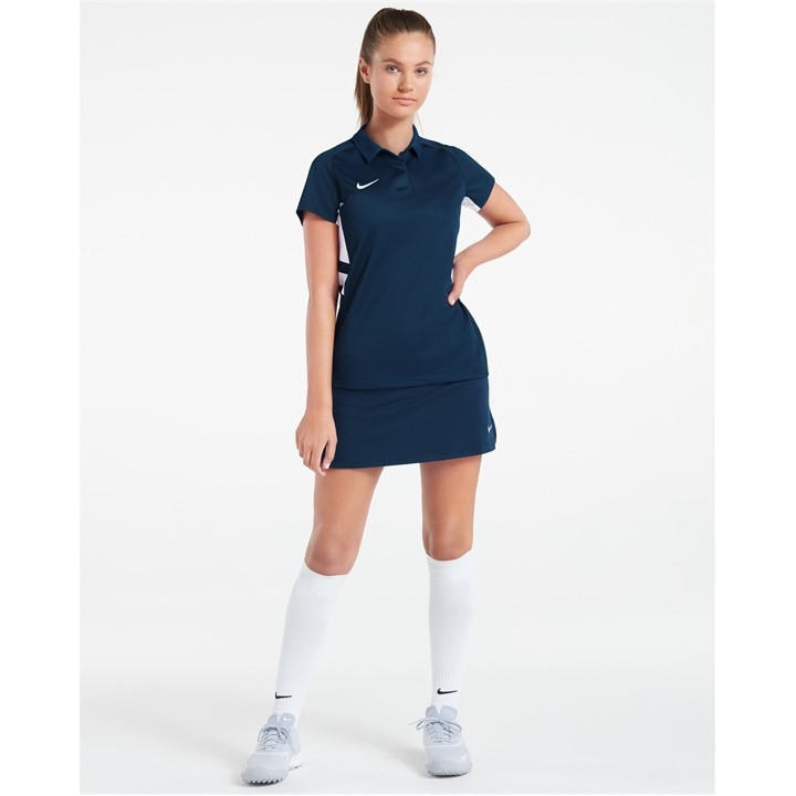Nike Women's Blue Hockey Polo Shirt in Size 14, Sports Direct