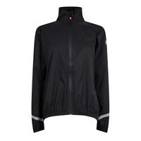 Sports Direct Castelli Women's Windproof Water-Resistant Reflective Performance Cycling Jacket - Black | Massive selection of Sports + Interest FREE credit.
