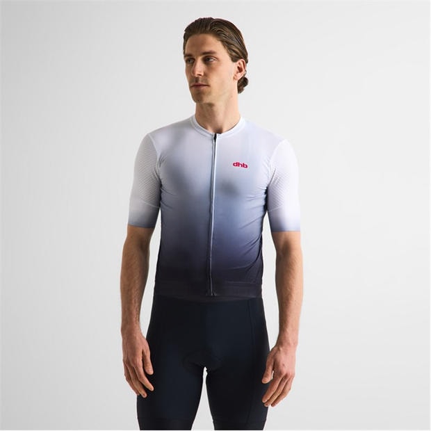 White Fade - Dhb - Dhb Aeron Short Sleeve Jersey 3.0 Unisex