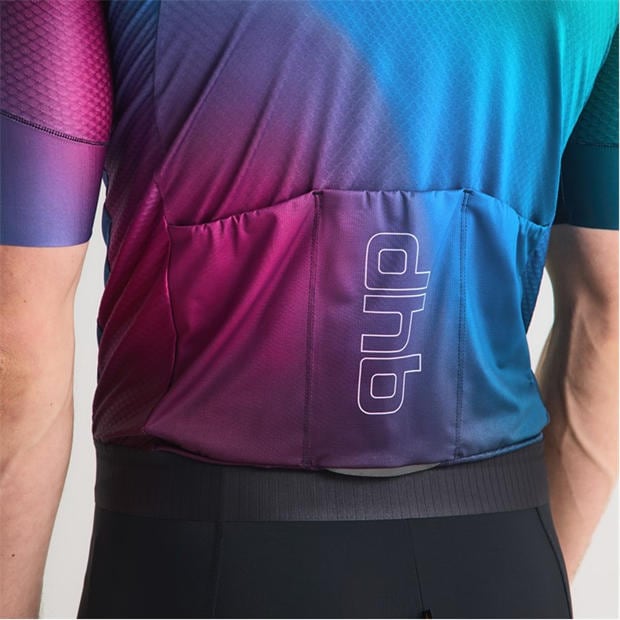 Purple Multi - Dhb - Dhb Aeron Short Sleeve Jersey 3.0 Unisex