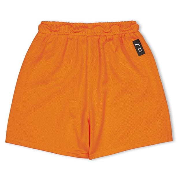 Golden Poppy - Puma - Kids' Hoops Team Junior Practice Basketball Shorts