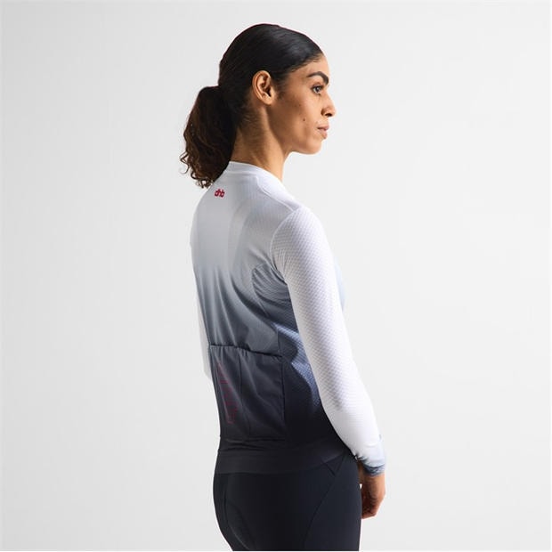 White Fade - Dhb - Dhb Aeron Long Sleeve Jersey 3.0 Unisex