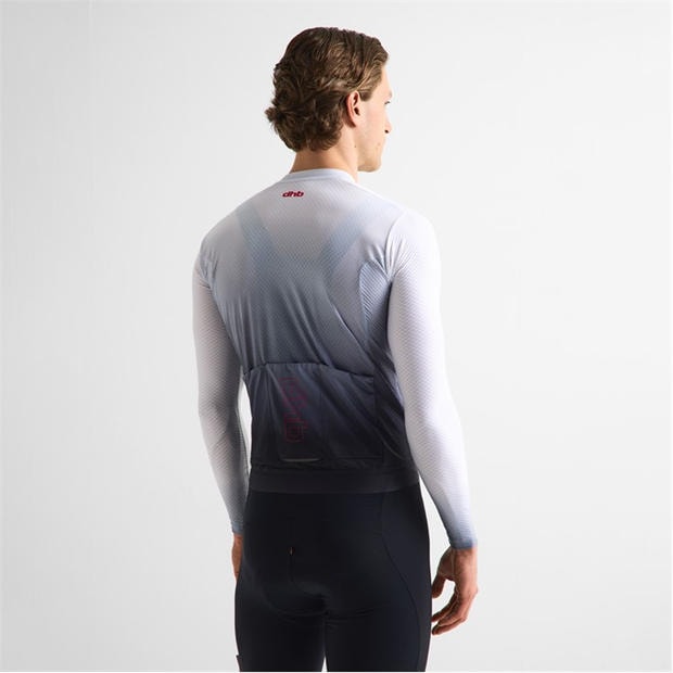 White Fade - Dhb - Dhb Aeron Long Sleeve Jersey 3.0 Unisex