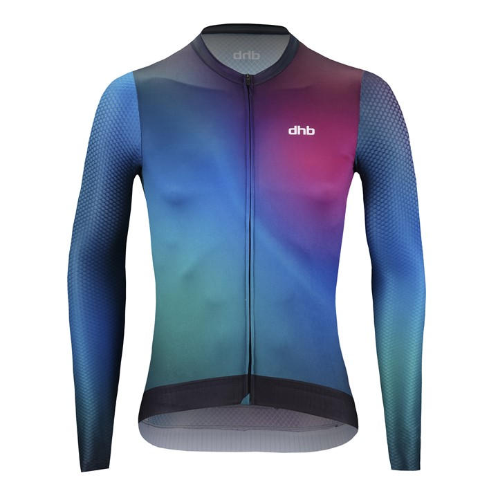 Dhb  Purple Aeron Long Sleeve Jersey 3.0 in Size S, Sports Direct