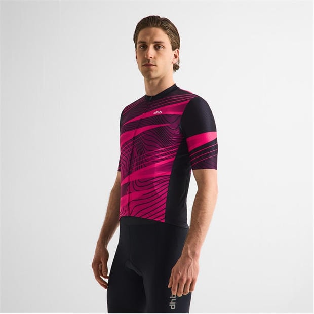 Red/Black - Dhb - Dhb Blok Short Sleeve Jersey 3.0 Unisex