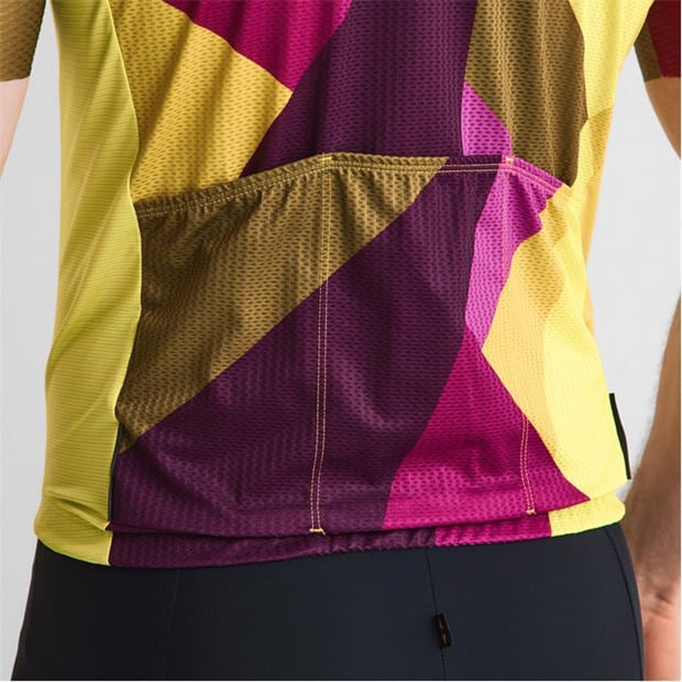 Yellow/Purple - Dhb - Dhb Blok Short Sleeve Jersey 3.0 Unisex
