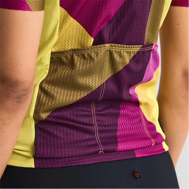 Yellow/Purple - Dhb - Dhb Blok Short Sleeve Jersey 3.0 Unisex