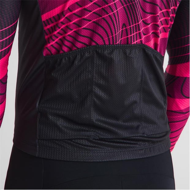 Red/Black - Dhb - Dhb Blok Long Sleeve Jersey 3.0 Unisex