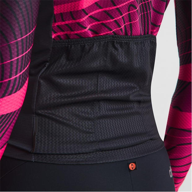 Red/Black - Dhb - Dhb Blok Long Sleeve Jersey 3.0 Unisex